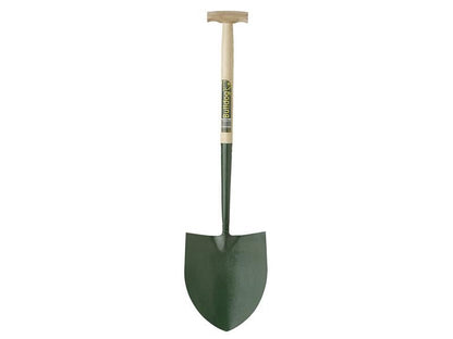 Bulldog 5RM2T 5RM2T Solid Socket Shovel Round No.2 T Handle