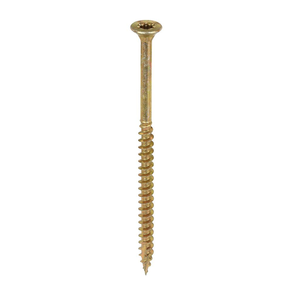 TIMCO C2 Clamp-Fix TX25 CSK ZYP 4.5 x 80 Gold Pack 200