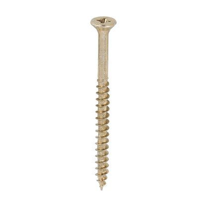 TIMCO Velocity Screw PZ2 CSK ZYP 4.5 x 60 Gold Pack 200