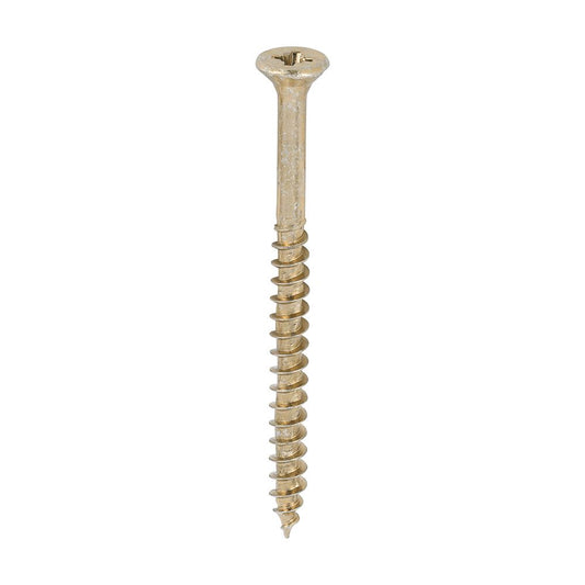 TIMCO Velocity Screw PZ2 CSK ZYP 4.5 x 60 Gold Pack 200