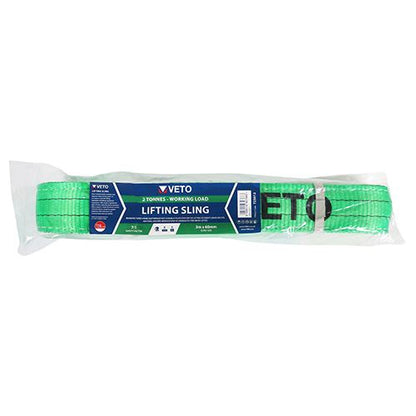 TIMCO Lifting Sling 2000kg / 2Tonnes 3m x 60mm Pack 1