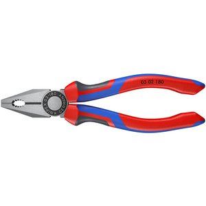 69574 KNIPEX KNIPEX 03 02 180 SBE Combination Pliers, 180mm Professional Trade DIY Workshop Garage Use