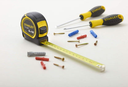 STANLEY 0-30-696 Tylon Pocket Tape 5m/16ft (Width 19mm) Carded