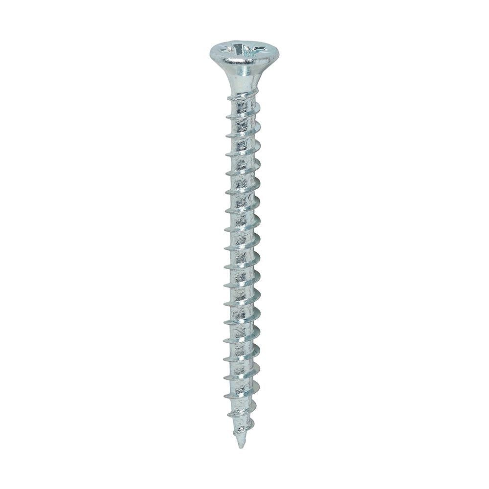 TIMCO Solo Woodscrew PZ2 CSK Zinc 3.5 x 40 Silver Pack 200