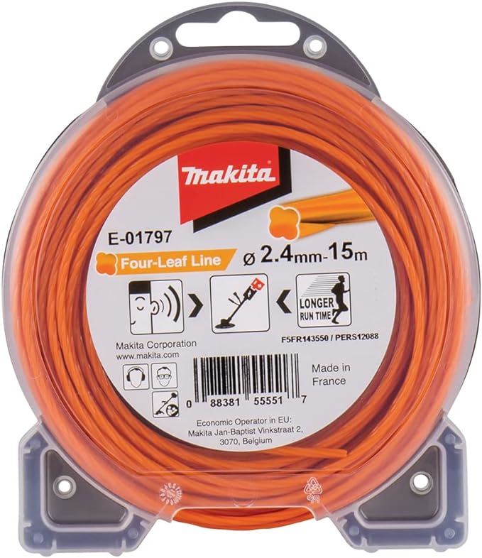 Makita Four Leaf Cord 2.4mm x 15m