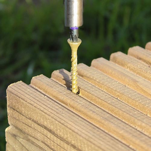 TIMCO C2 Deck-Fix TX20 CSK GRN 4.5 x 50 Green Pack 250