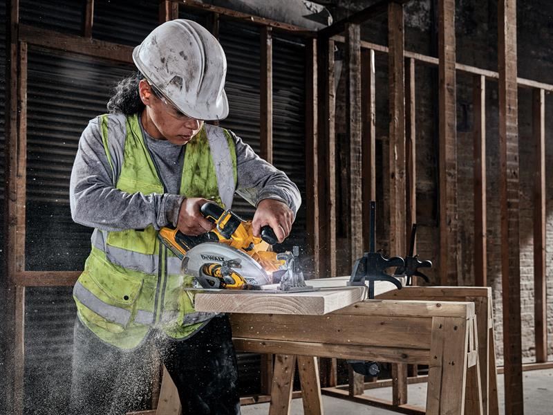 DeWalt DCS573H2T XR Advantage Circular Saw 190mm 18V 2 x 5.0Ah POWERSTACK Li-ion