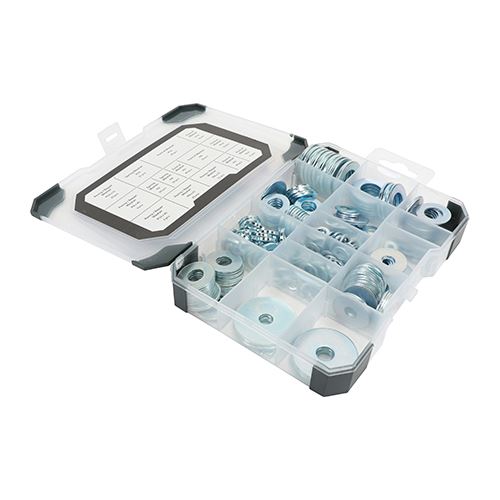 TIMCO Mix Washers Zinc 291pcs Pack 1