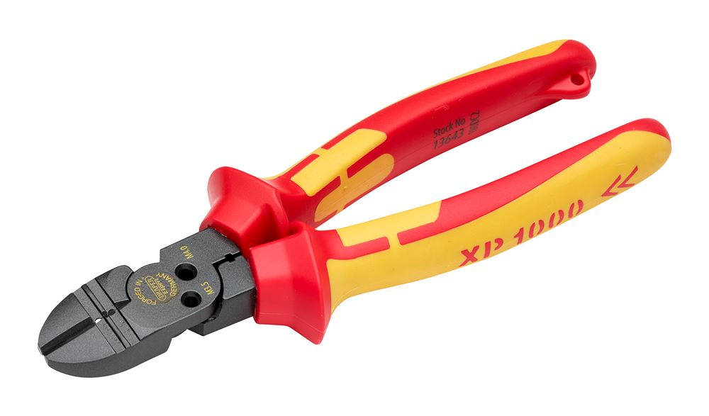 Draper 180MM 4-IN-1 CUTTER (TETHERED) 13643 13643 VDE Tethered 4-in-1 Combination Cutter, 180mm