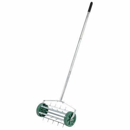 Draper LAWN AERATOR 450MM WHEELED 83983 Rolling Lawn Aerator (450mm Spiked Drum)