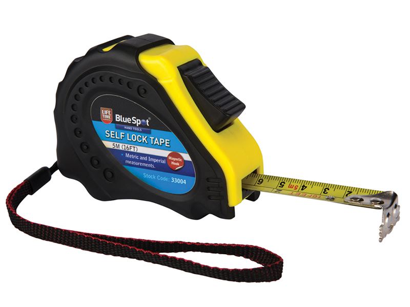 BlueSpotTools 33004 Easy Read Magnetic Pocket Tape 5m/16ft (Width 17mm)