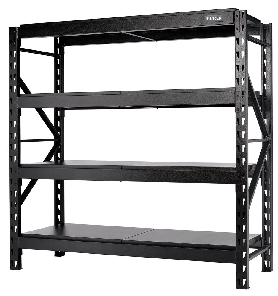 BUNKER  22 Piece 4 Tier Racking, 1600mm
