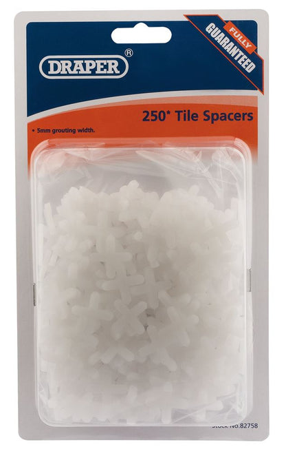 Draper 5MM TILE SPACER (250 PER PACK) 82758 Tile Spacers