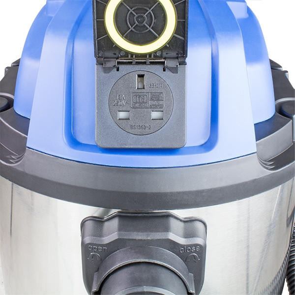 Hyundai HYVI3014 Electric Vacuum Cleaner 30L 19kPa HEPA Wet Dry Vac 1400W 3 in 1 Wet Dry Vacuum Workshop Vac Workshop Wet Dry Vac