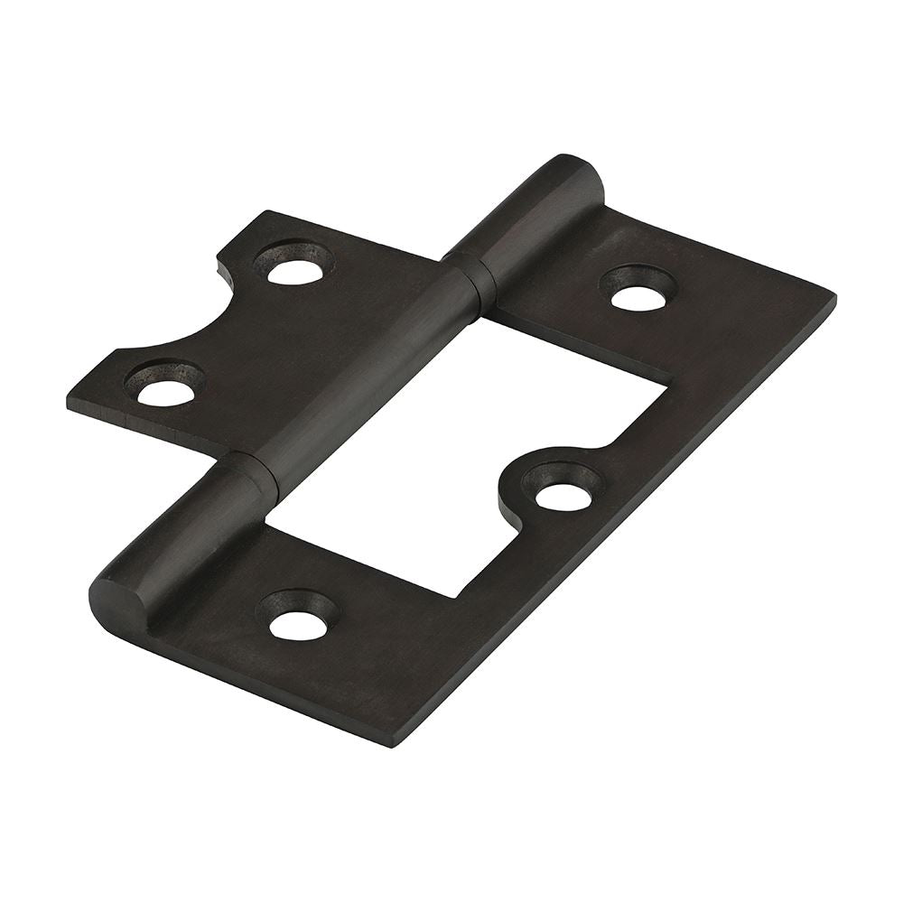 TIMCO Plain Bearing Flush Hinge BRZ 75 x 50 Pack 2