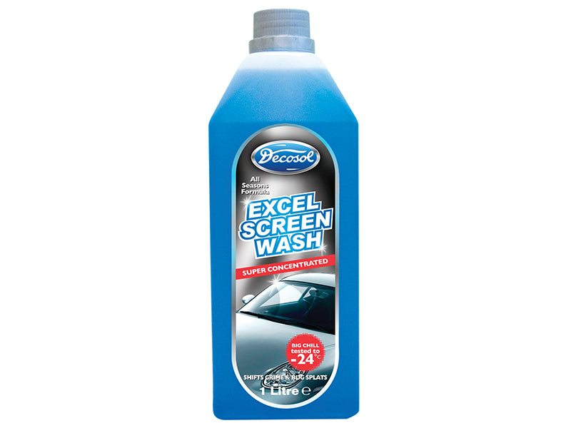 Decosol AD25XLS Excel Screenwash 1 litre