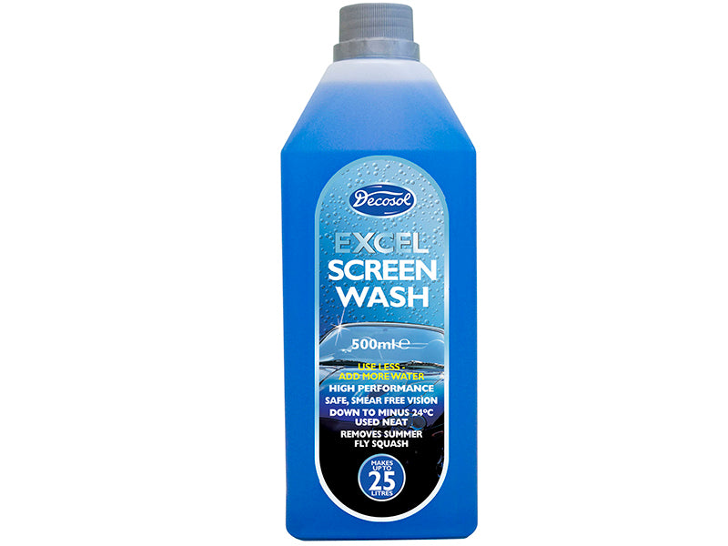 Decosol AD25 Excel Screenwash 500ml