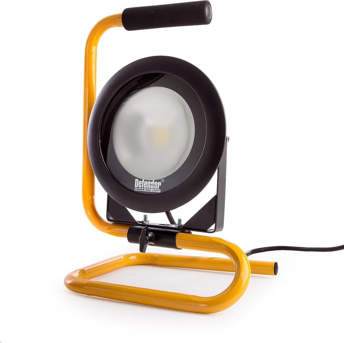 Defender E204020 LEDDF1200 Floor Light, Yellow/Black, 20 W/ 240 V