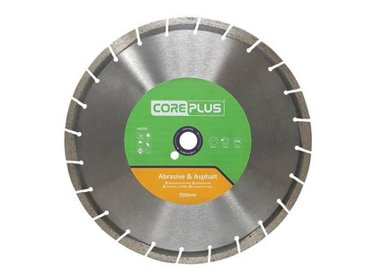 CorePlus CORDBAB350 AB350 Abrasive & Asphalt Diamond Blade 350mm