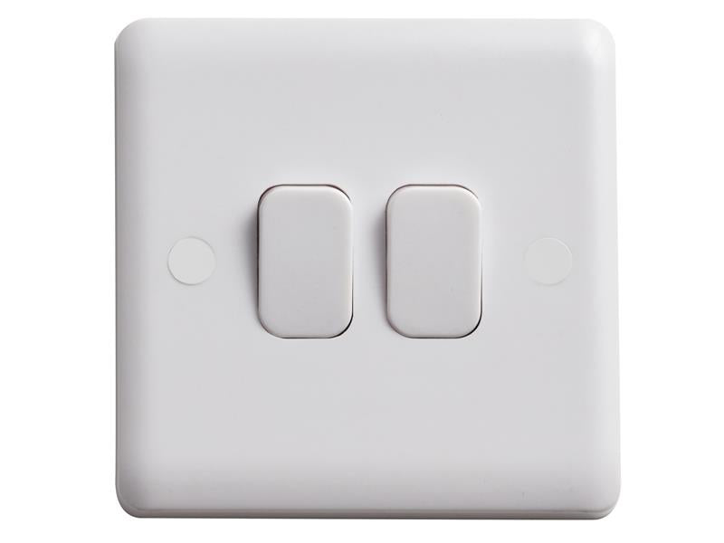 DetaVimark VC1204 Light Switch 2-Gang 2-Way