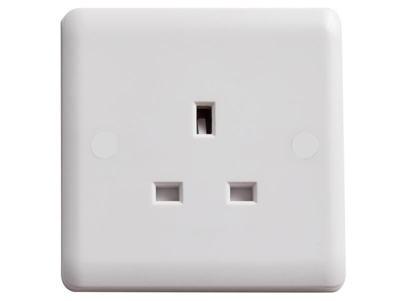 DetaVimark VC1206 Unswitched Socket 1-Gang 13A