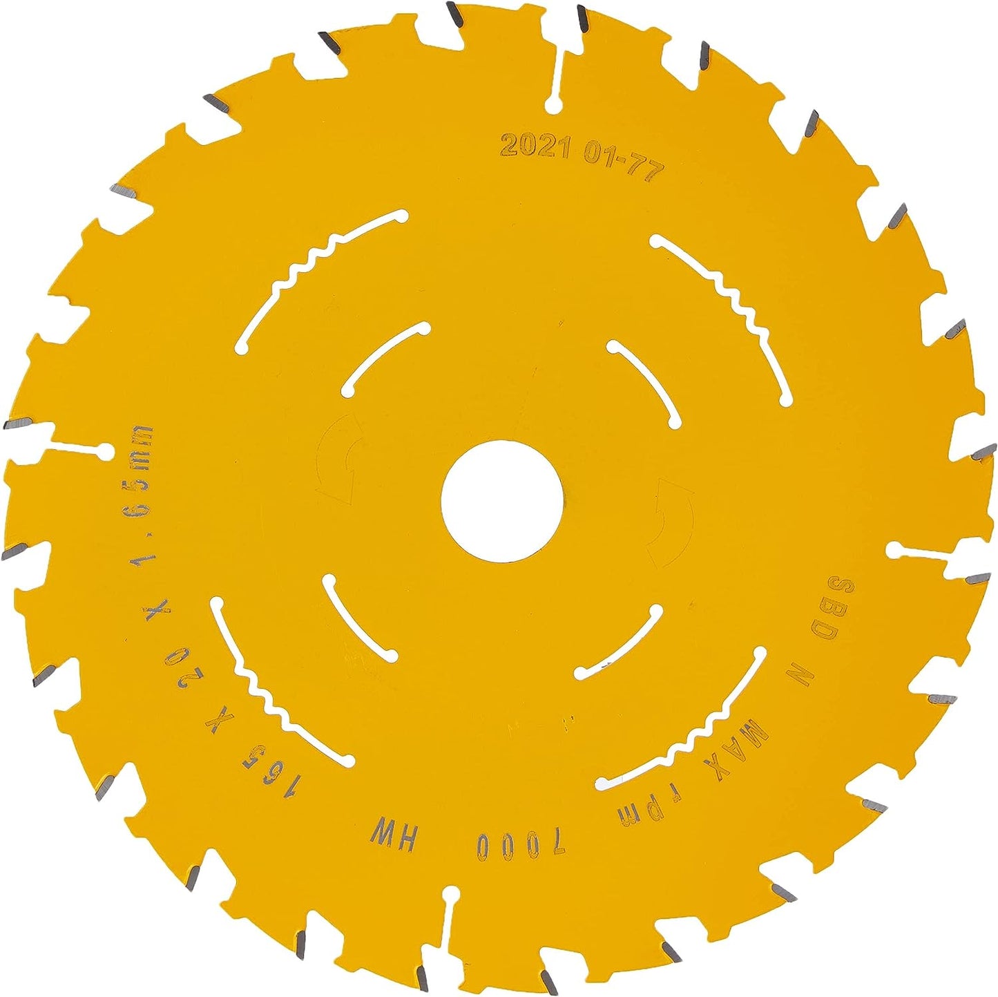 DeWALT DT10624-QZ Premium Circular Saw Blade ELITE SERIES - 165 mm x 20 mm 24T