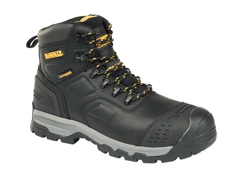 DEWALT BULLDOZER BLACK SIZE 7 Bulldozer Pro-Comfort Safety Boots Black UK 7 EUR 41