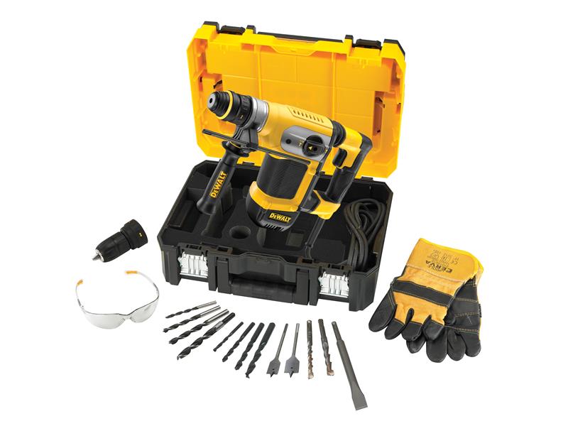 DEWALT D25417KT-LX D25417KT 4kg SDS Plus Combination Hammer 1000W 110V