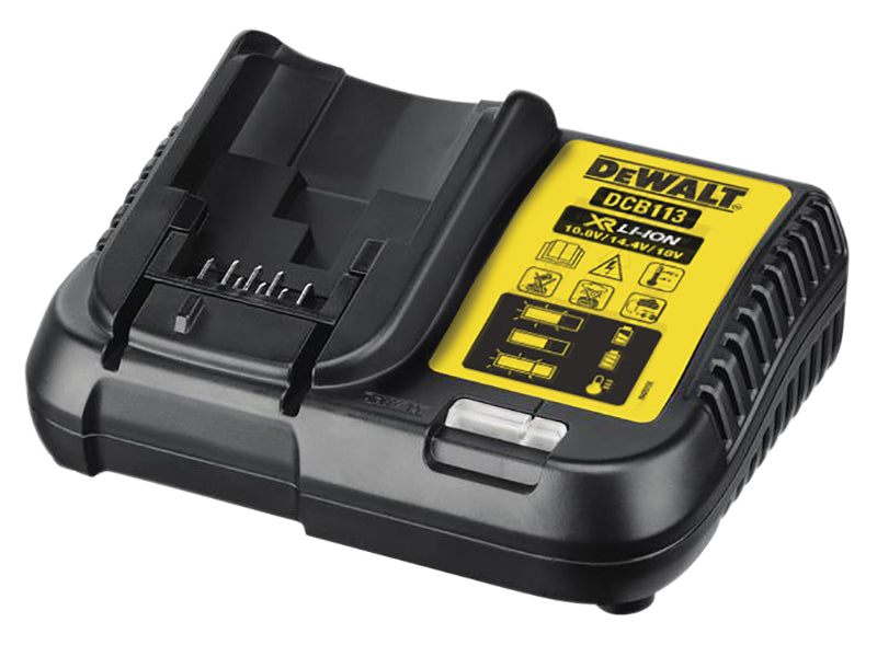 DEWALT DCB113-GB DCB113 XR Multi-Voltage Charger 10.8-18V Li-ion