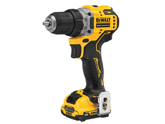 DEWALT DCD701D2-GB DCD701D2 XR Brushless Sub-Compact Drill Driver 12V 2 x 2.0Ah Li-ion