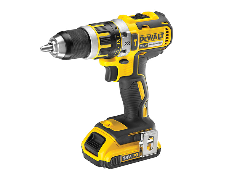 DEWALT DCD795D2-GB DCD795D2 Brushless Hammer Drill Driver 18V 2 x 2.0Ah Li-ion
