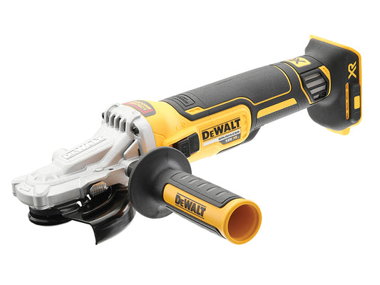 DEWALT DCG405FN-XJ DCG405FN XR Brushless Flat Head Grinder 125mm 18V Bare Unit