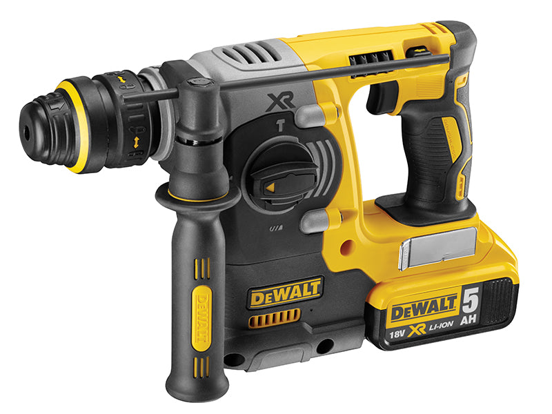 DEWALT DCH274P2-GB DCH274P2 Brushless XR 3 Mode Quick Chuck Hammer 18V 2 x 5.0Ah Li-ion