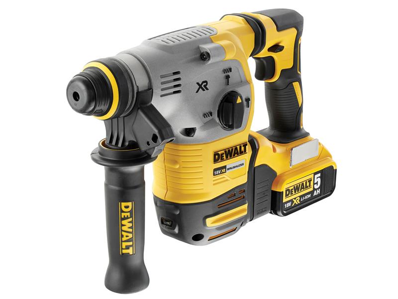 DEWALT DCH283P2-GB DCH283P2 XR Brushless SDS Plus Hammer 18V 2 x 5.0Ah Li-ion
