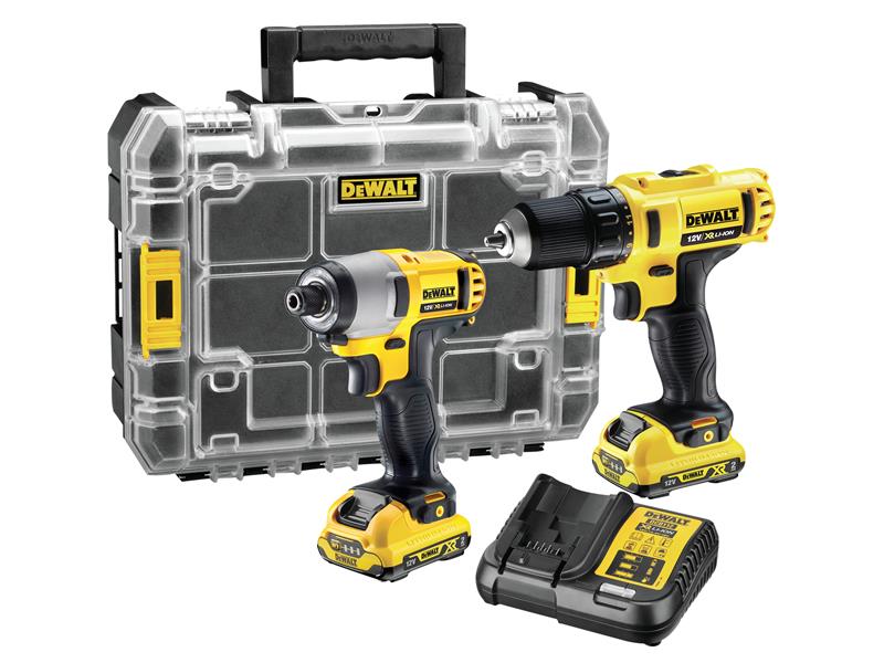 DEWALT DCK211D2T-GB DCK211D2T XR Twin Pack 12V 2 x 2.0Ah Li-ion