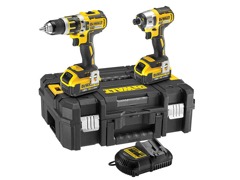 DEWALT DCK259M2T-GB DCK259M2T Brushless Twin Pack 18V 2 x 4.0Ah Li-ion