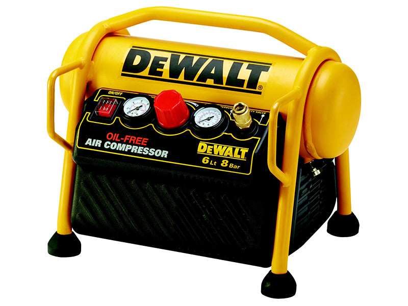 DEWALT DPC6MRC-GB DPC6MRC Mini Roll Cage Compressor 6 litre 1100W 240V