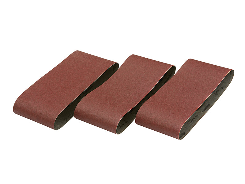 DEWALT DT3312-QZ Sanding Belt 560 x 100mm 40G Pack of 3