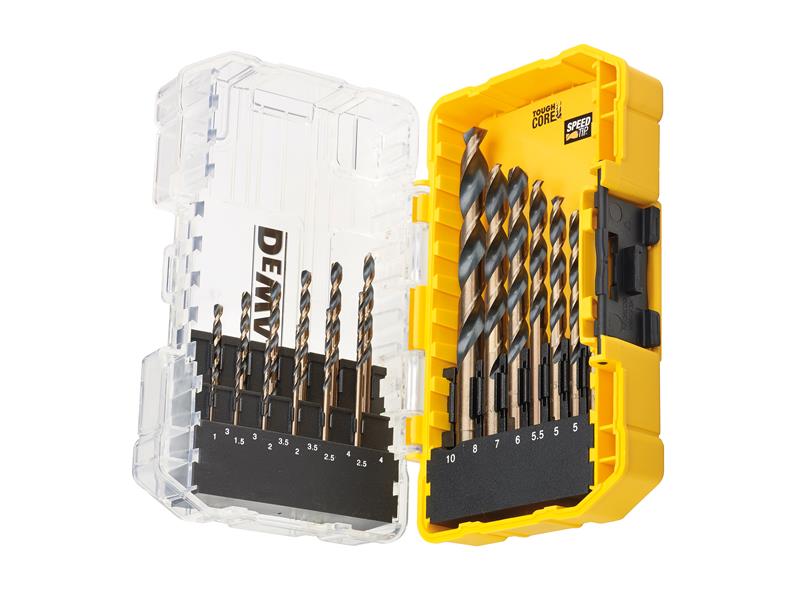 DEWALT DT70728-QZ DT70728 Black & Gold HSS Drill Set, 19 Piece