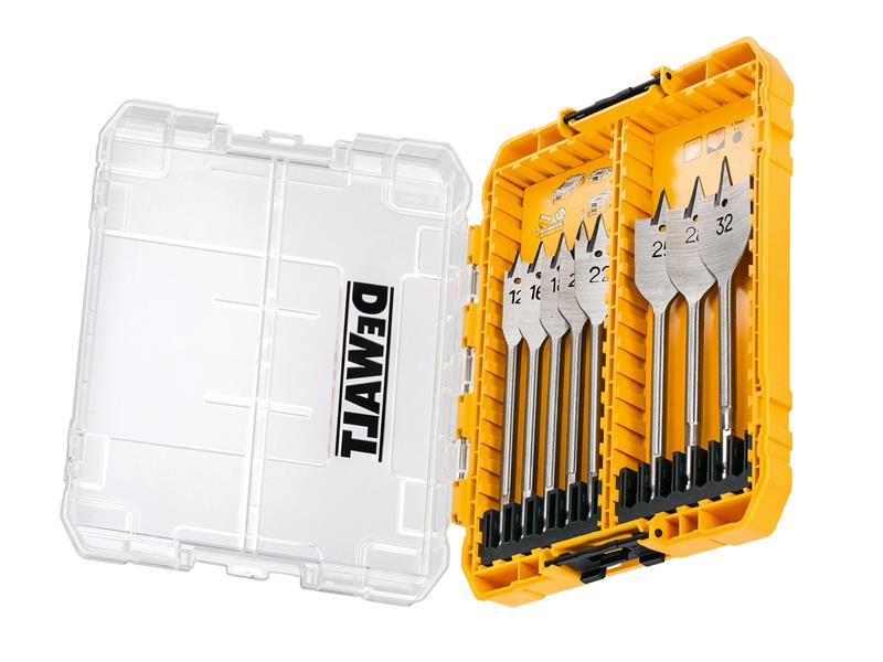 DEWALT DT70750-QZ DT70750 Flat Drill Bit Set, 8 Piece
