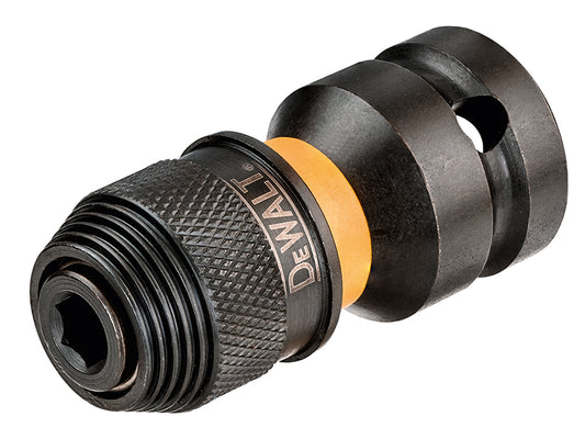 DEWALT DT7508-QZ DT7508 1/2in Drive to 1/4in Hex Impact Adaptor