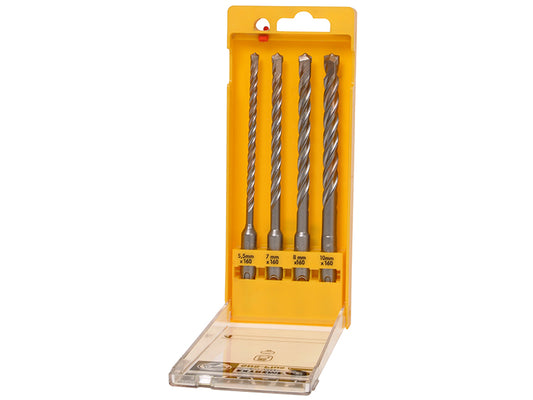 DEWALT DT9702-QZ Extreme 2 SDS Plus Drill Bit Set 4 Piece 5.5-10mm