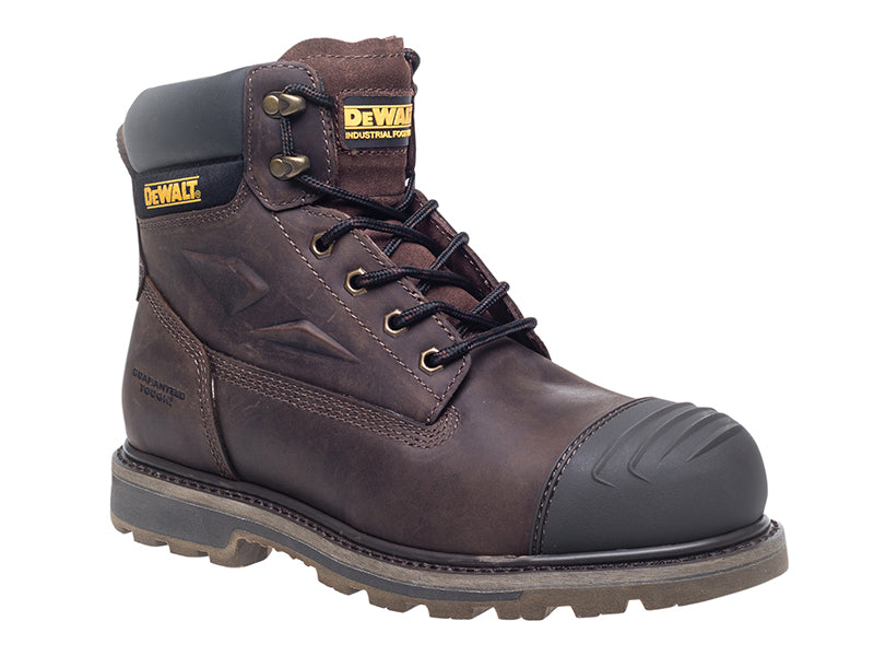 DEWALT HOUSTON BROWN 7 Houston SBP Safety Boots Brown UK 7 EUR 41