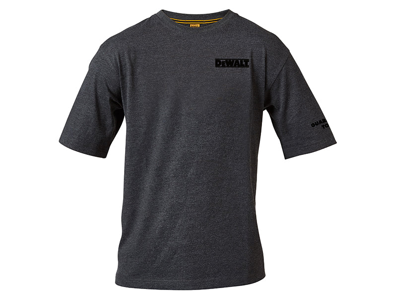 DEWALT TYPHOON T SHIRT M Typhoon Charcoal Grey T-Shirt - M (42in)