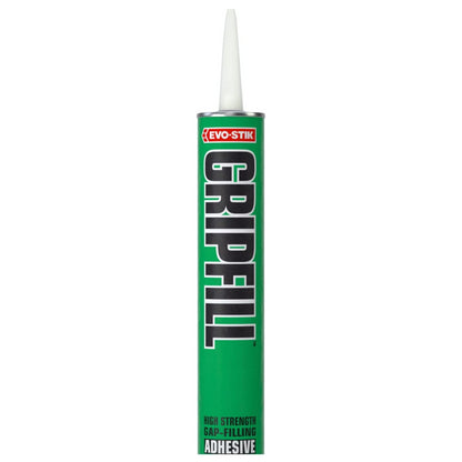 EVO-STIK GRIPFILL Gap Filling Adhesive, Bonds almost any surface, Colour: Buff, 350ml