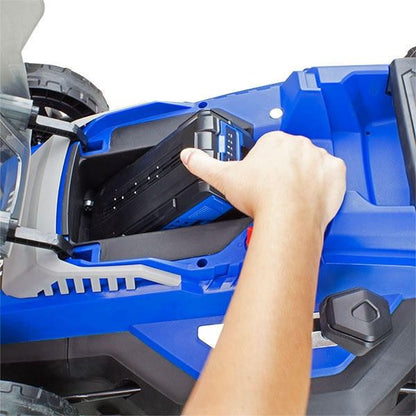 Hyundai HYM40LI380P Cordless Lawn Mower 40V 38cm Rear Roller Li-Ion Battery & Charger Garden Mower Garden Grass Cutting