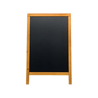 Securit Duplo Pavement ChalkBrd Teak