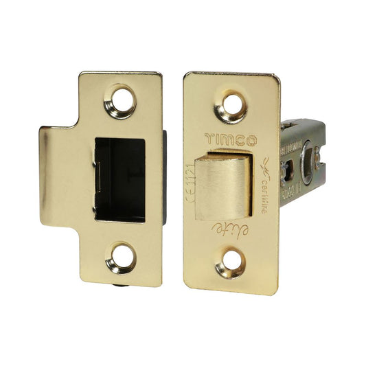 TIMCO Tubular Latch E. Brass 67mm Pack 1
