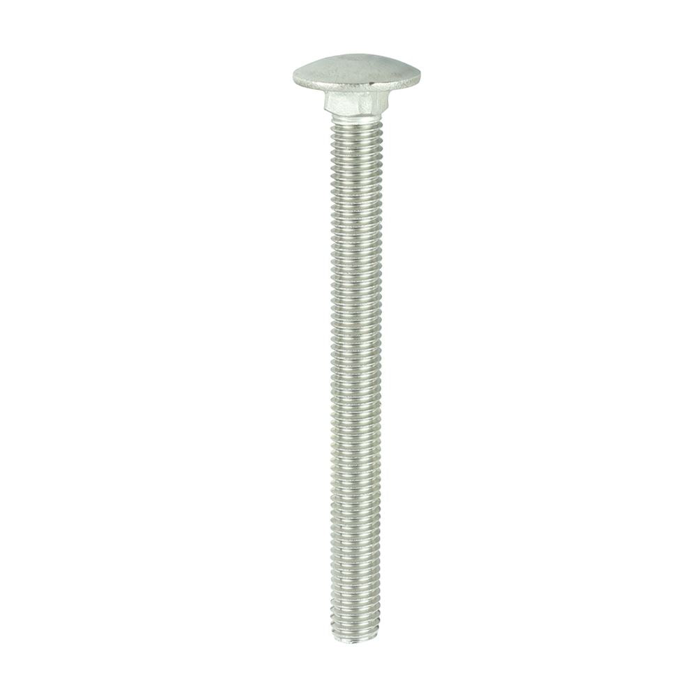 TIMCO Carriage Bolt DIN 603 A2 SS M10 x 110 Pack 5
