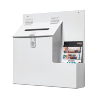 Deflecto Suggestion Box White